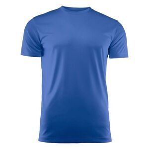 Printer RED Mens Run Active T-Shirt / Blue